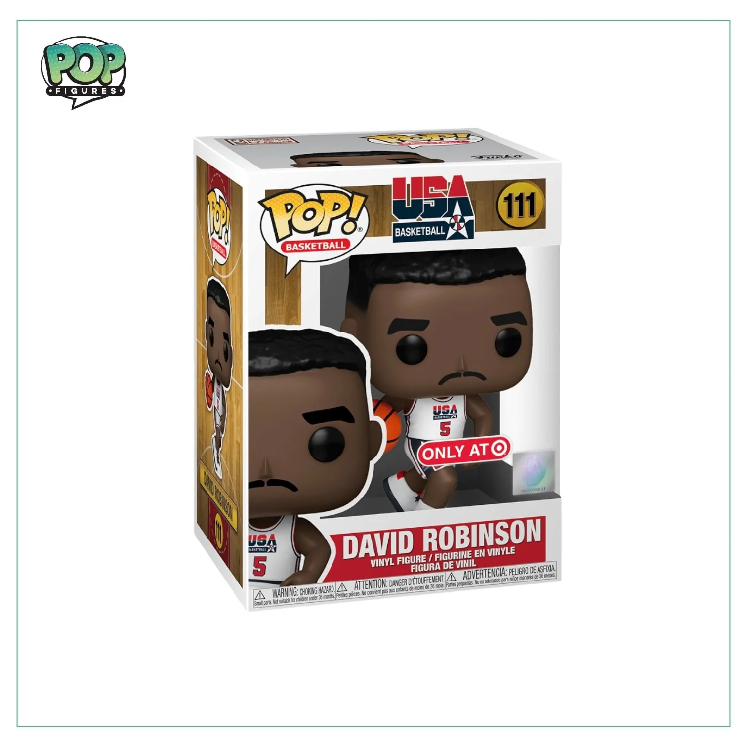 David Robinson #111 Funko Pop! - USA Basketball - Target Exclusive