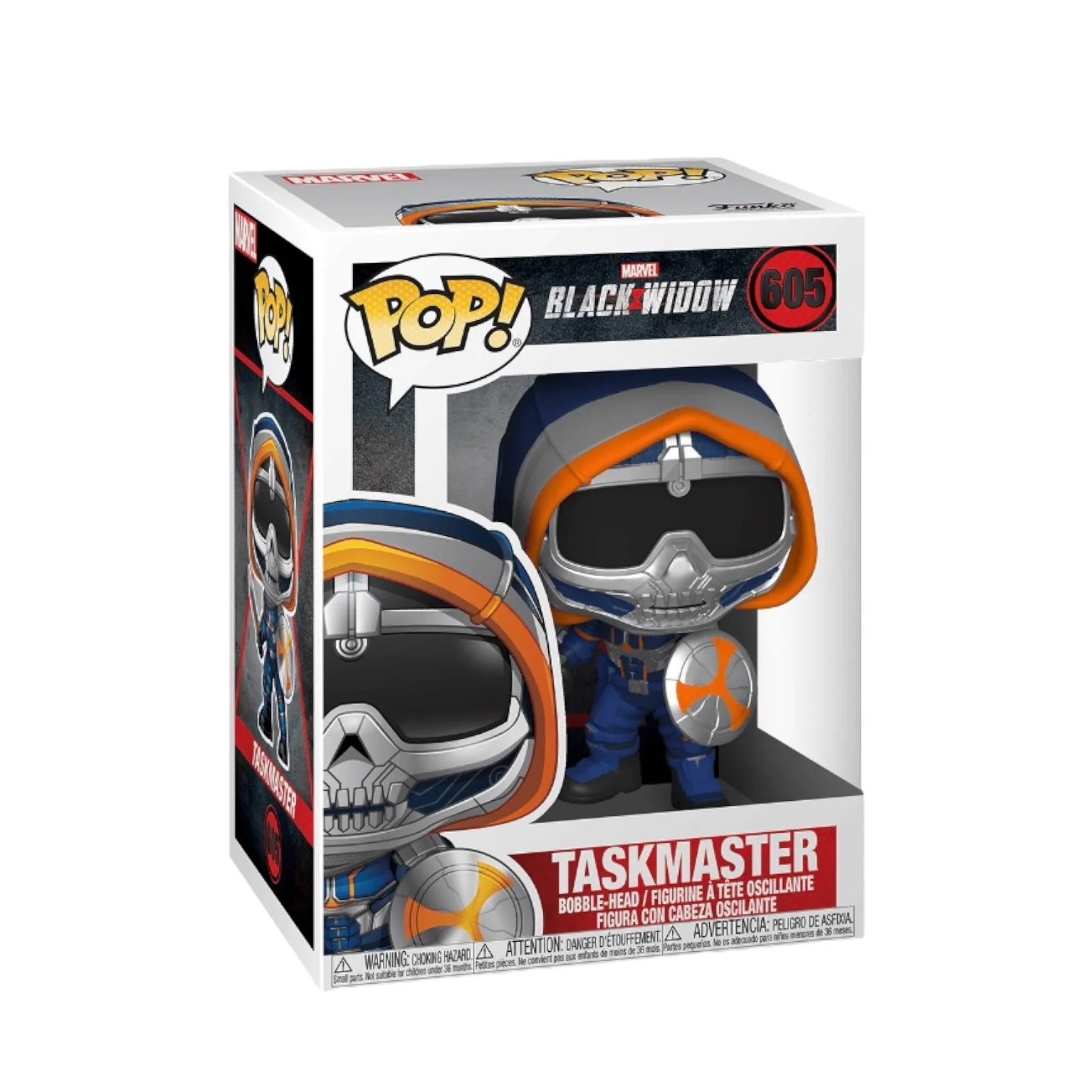 Taskmaster #605 (w/ Sword & Shield) Funko Pop! - Black Widow