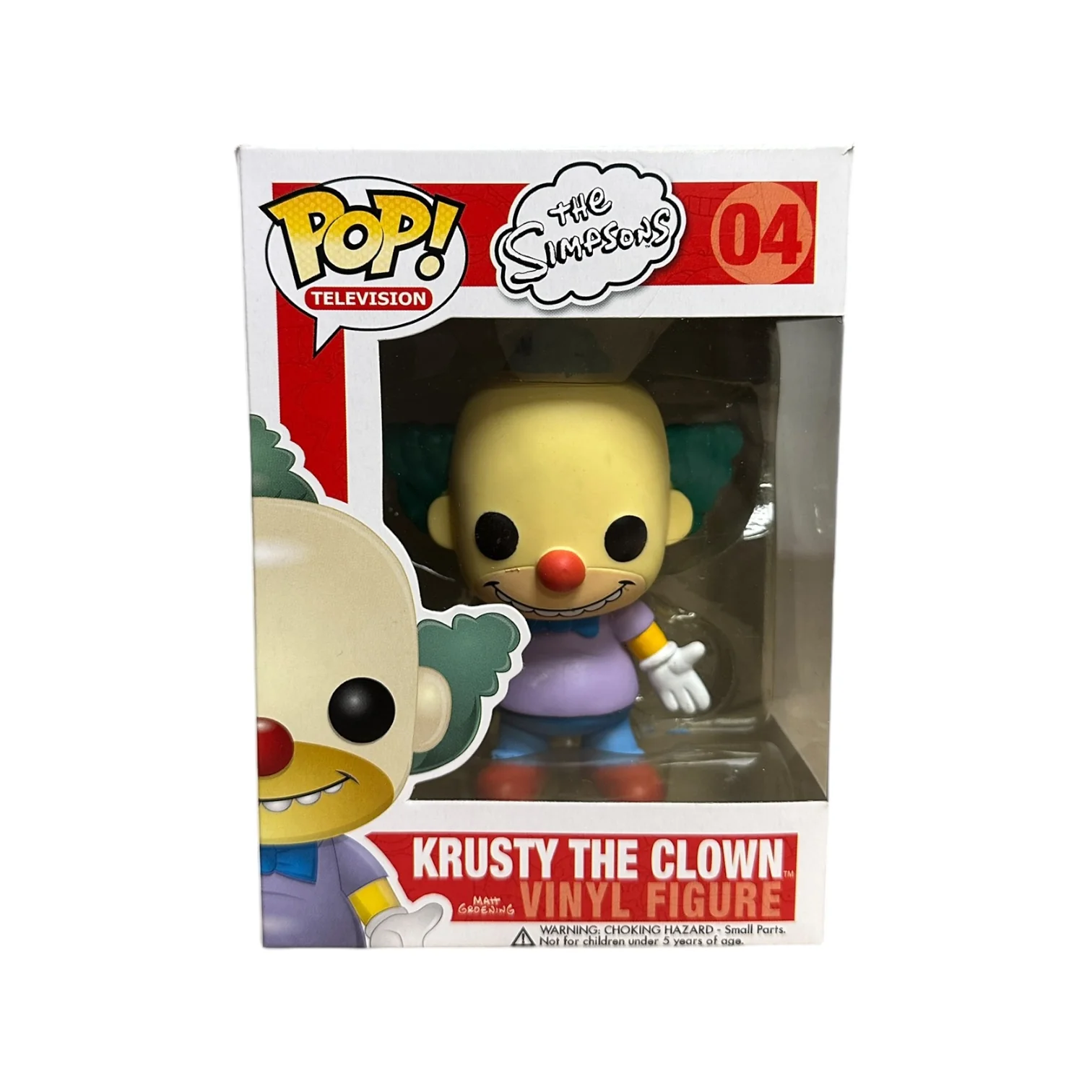 The Simpsons Original Funko Pop Set! - Homer #01, Marge #02, Bart #03, Krusty The Clown #04 - 2011 Pop! - Condition 8-8.5/10 - Image 20