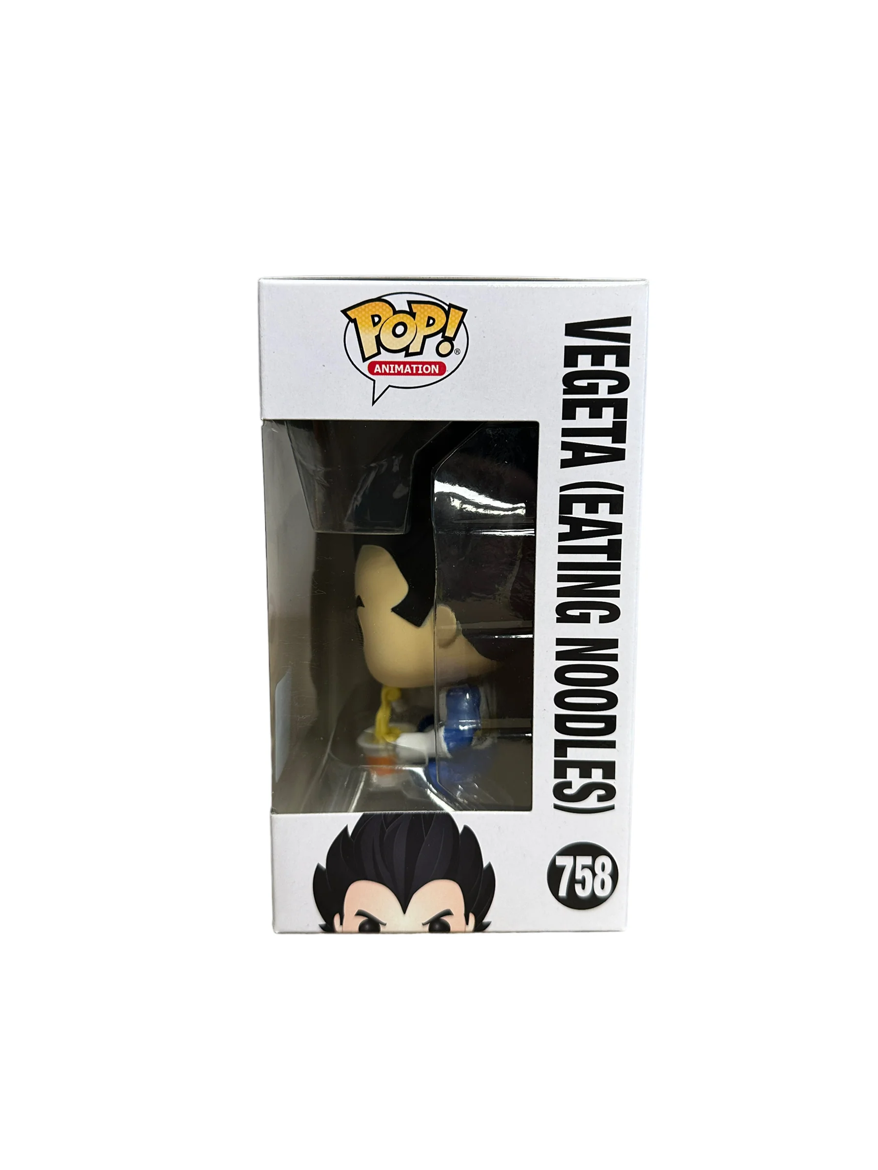 Vegeta (Eating Noodles) #758 Funko Pop! - Dragon Ball Z - ECCC 2020 Shared Exclusive - Condition 7.5/10 - Image 3