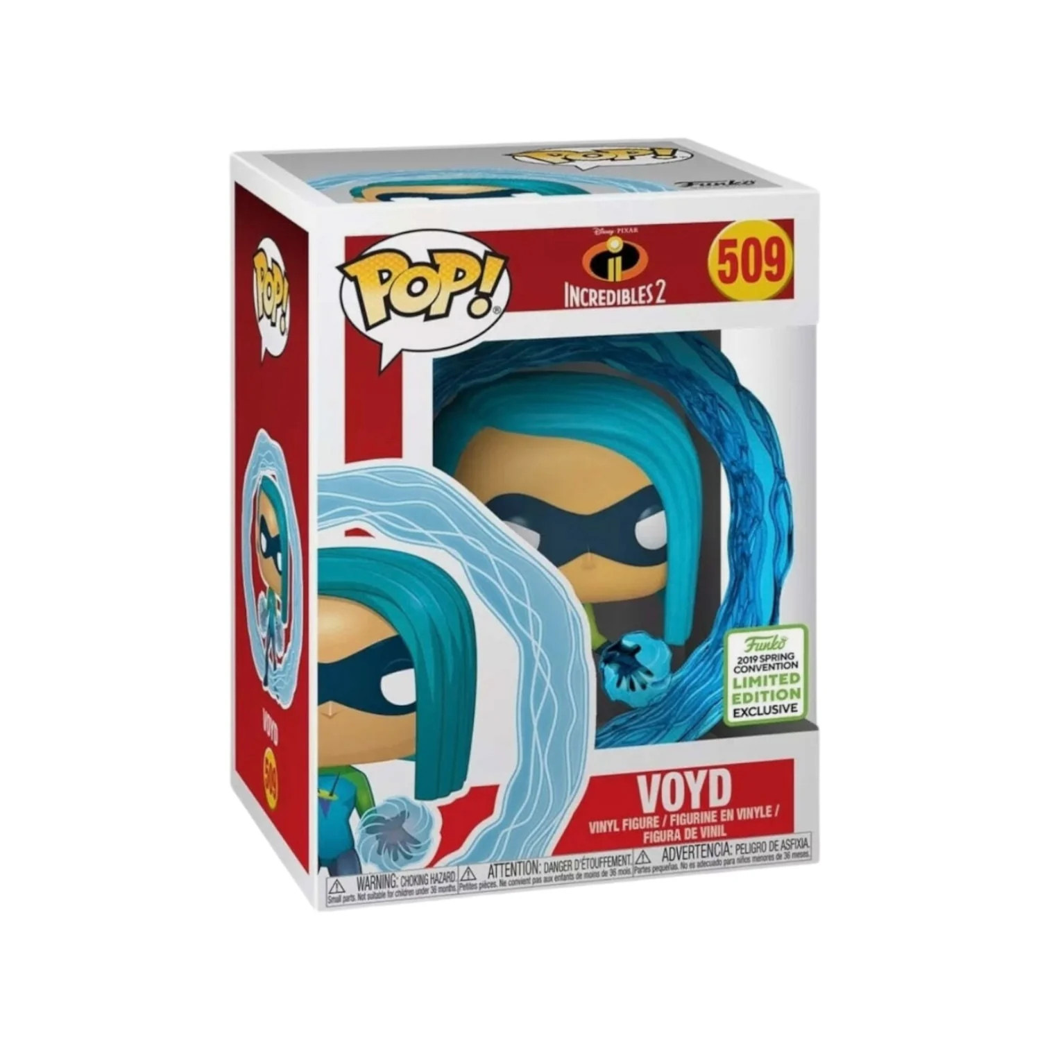 Voyd #509 Funko Pop! - Incredibles 2 - ECCC 2019 Shared Exclusive