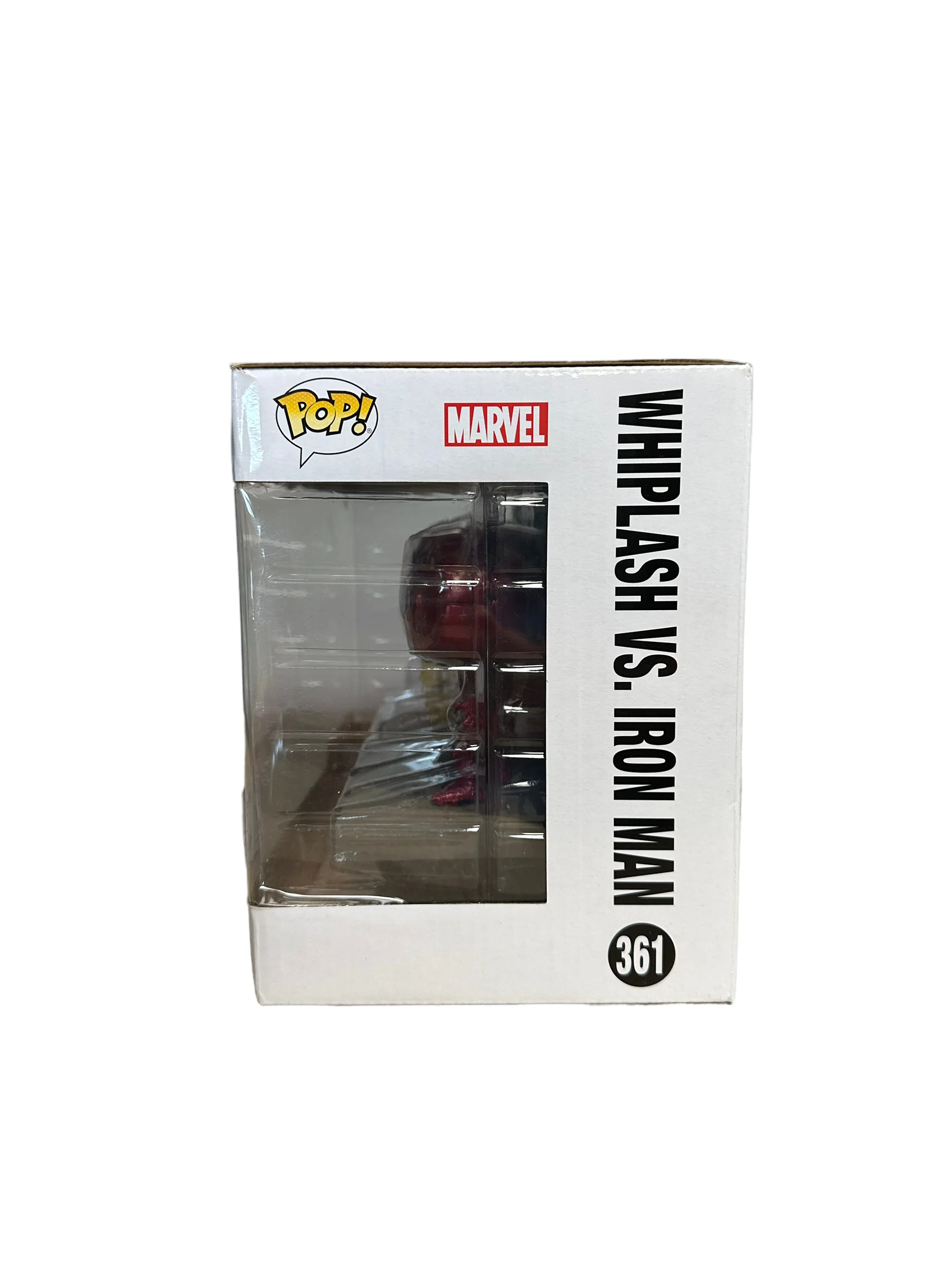 Whiplash Vs. Iron Man #361 Funko Pop Movie Moments! - Marvel Studios First Ten Years - Marvel Collector Corps Exclusive - Condition 7.5/10 - Image 3
