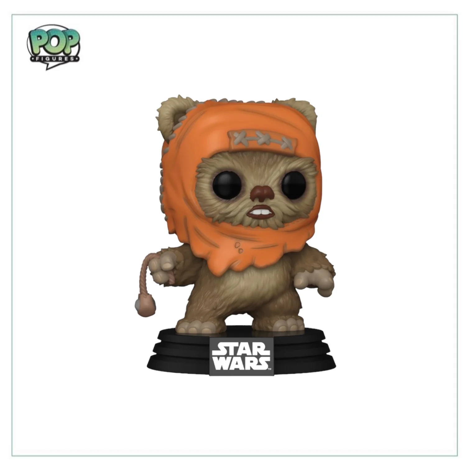 Wicket with Slingshot #631 Funko Pop! - Star Wars Return of The Jedi - SDCC 2023 Shared Exclusive - Image 2