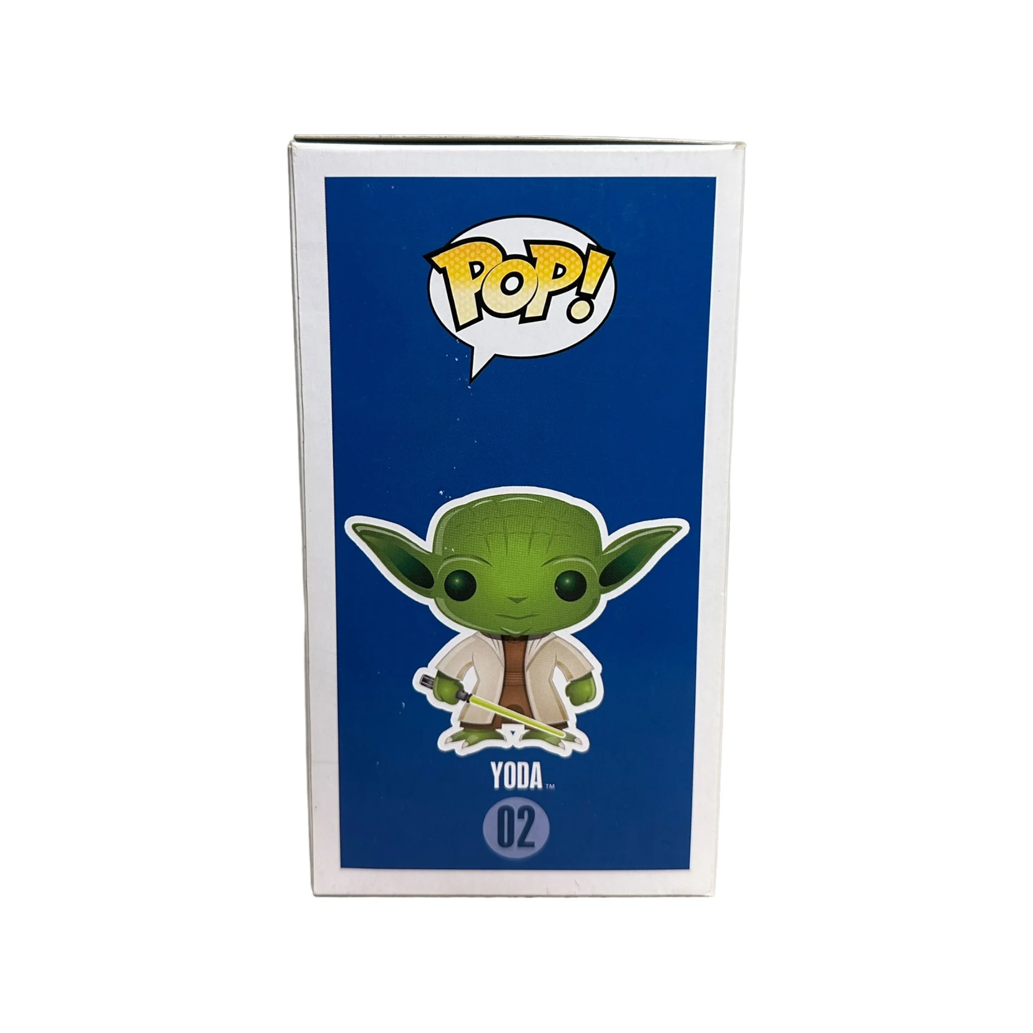Yoda #02 (Large Writing) Funko Pop! - Star Wars - 2013 Pop! - Condition 6.5/10 - Image 4