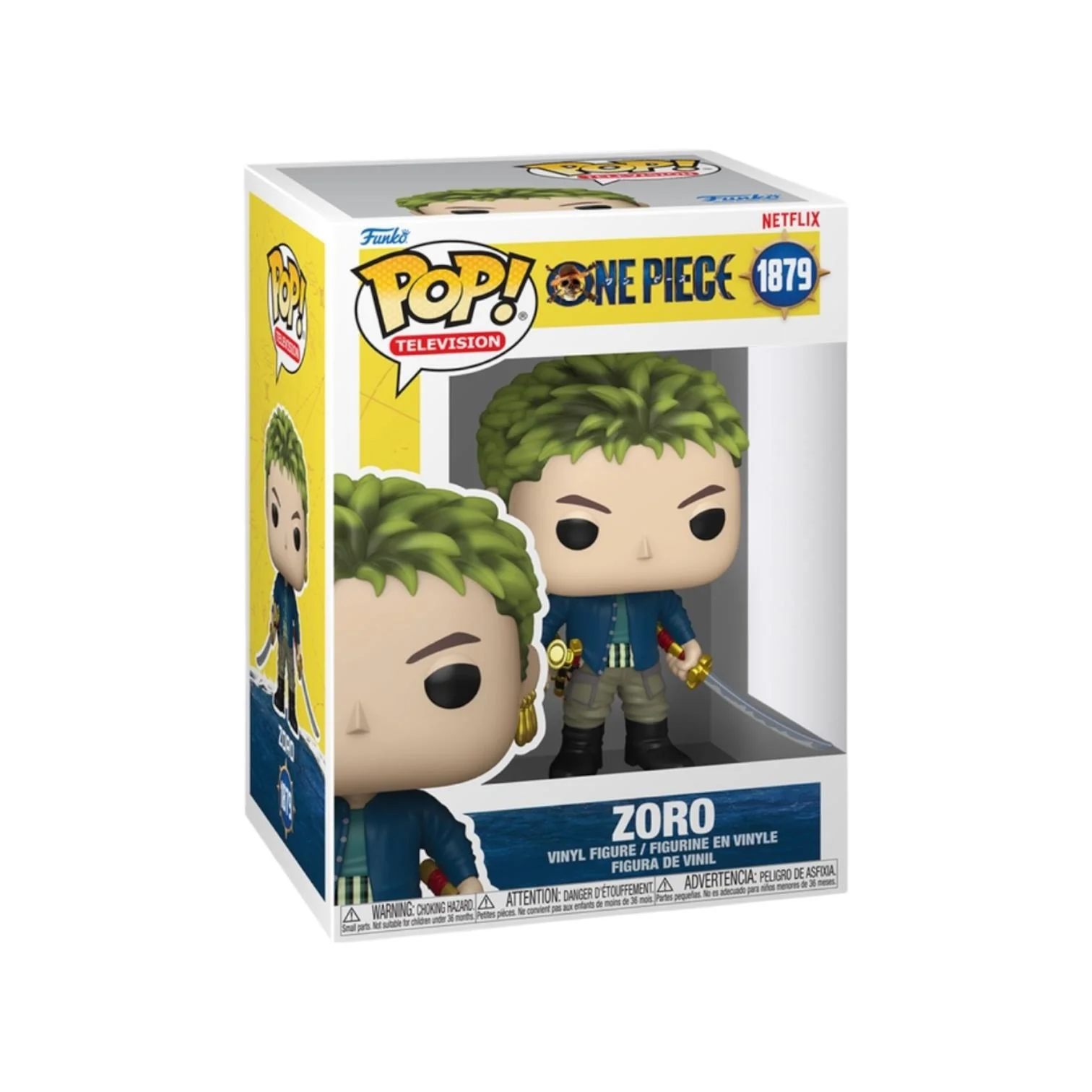 Zoro #1879 Funko Pop - One Piece (Live Action) - PREORDER
